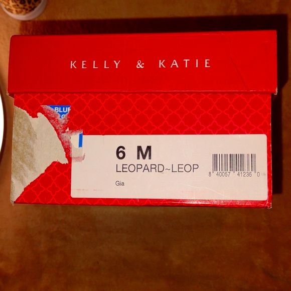 👣KELLY & KATIE 🐆Gia Leopard Print Sneakers footwear - Picture 5 of 12